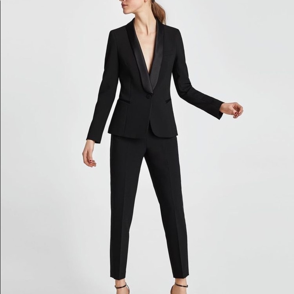 COPY - Zara Tuxedo Suit Pant